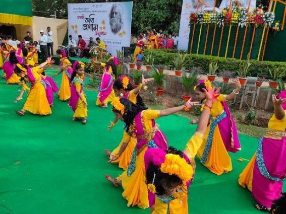 Children’s beautiful dance performances at Rabindra Kanan. TIWN Pic May 9